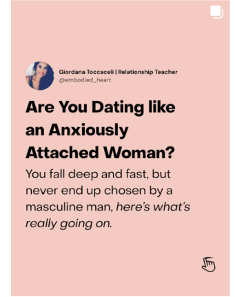 Anxiously Attached Woman